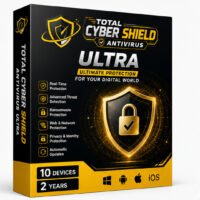 Total Cyber Shield Antivirus Ultra (10 Devices / 2 Years)