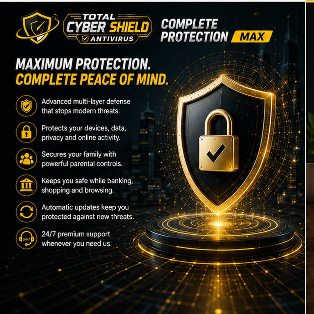 Total Cyber Shield Complete Protection Max - Image 3