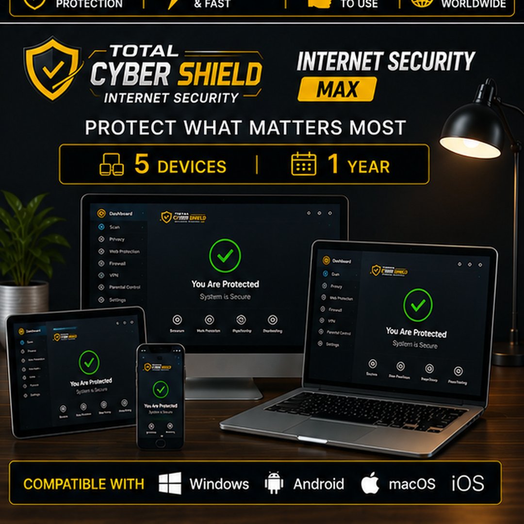 Total Cyber Shield Internet Security Max - Image 4