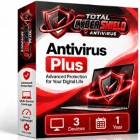 Total Cyber Shield Antivirus Plus (3 Devices / 1 Year)